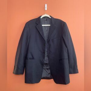 J. Crew Dark Navy Button Blazer Mens Size 42 Regular